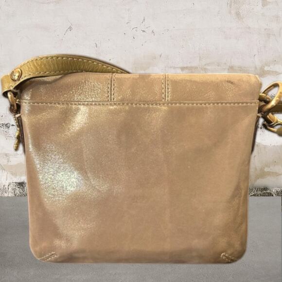 Coach Peyton Textured Metallic Crossbody 43471 - Picture 5 of 9